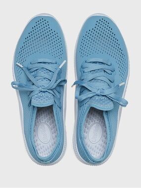Men’s Crocs LiteRide 360 Pacer sneakers blue steel/gray. Size 9.